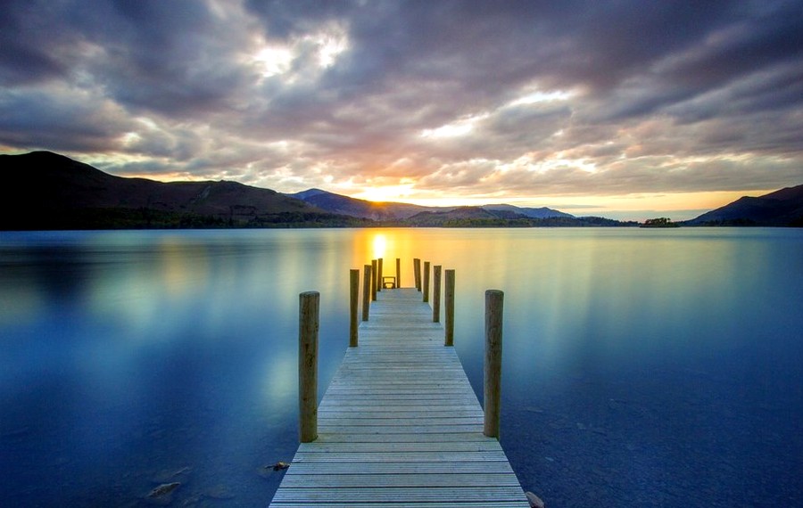 Blue Dock by Noah Patel